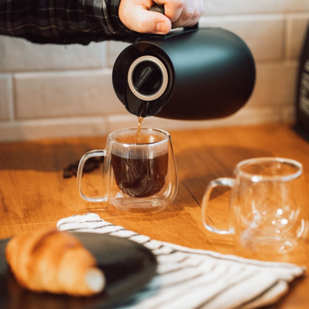 Bule Térmico Exata Tramontina Preto - 500ml