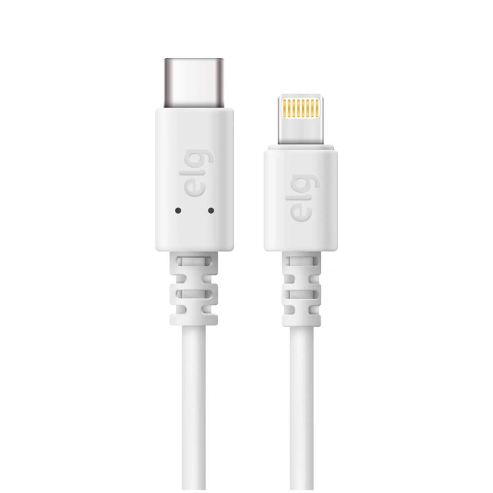 Cabo Lightning Usb Tipo-C 1 Metro Elg Tcl10 - Branco