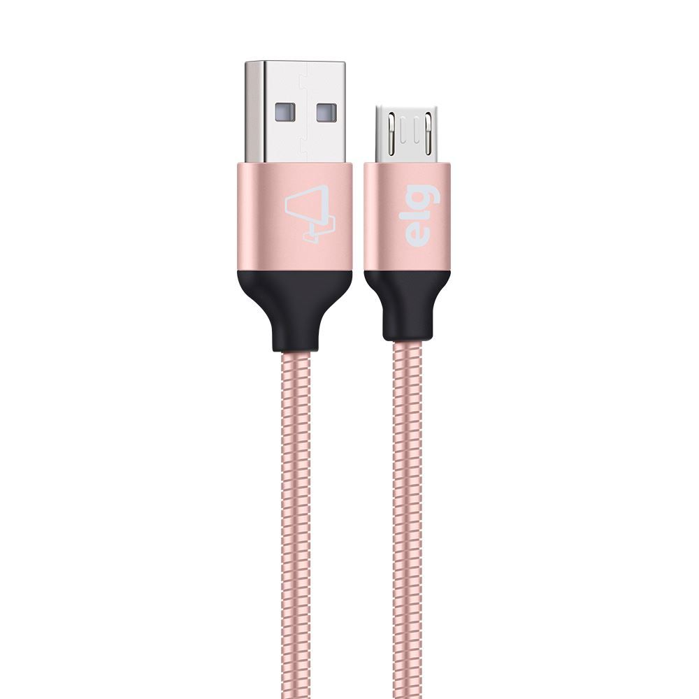 Cabo Micro USB 1 Metro Inox INX510 ELG - Rose