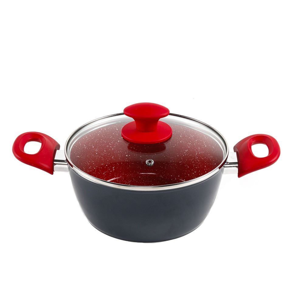 Caçarola De Indução Ceramic Onix Class Home 2,4 Litros - Onix Vermelho