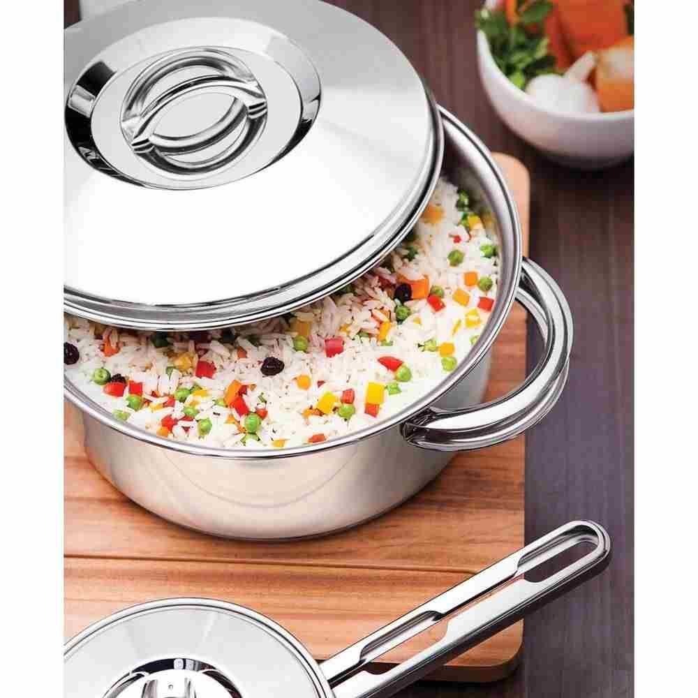 Caçarola Funda Tramontina Indução Solar 3,6L - Inox