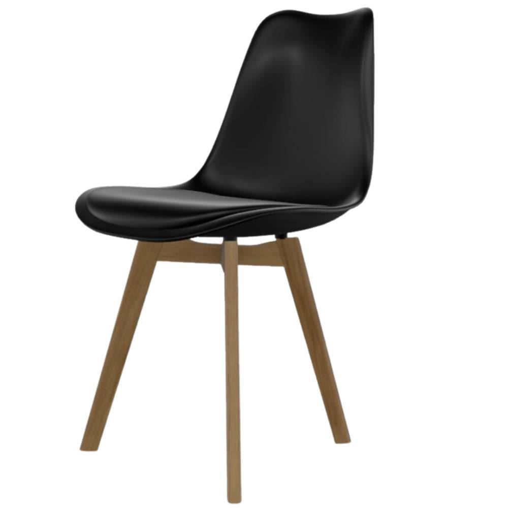 Cadeira 84 Cm Saarinen Havan Casa - Preto
