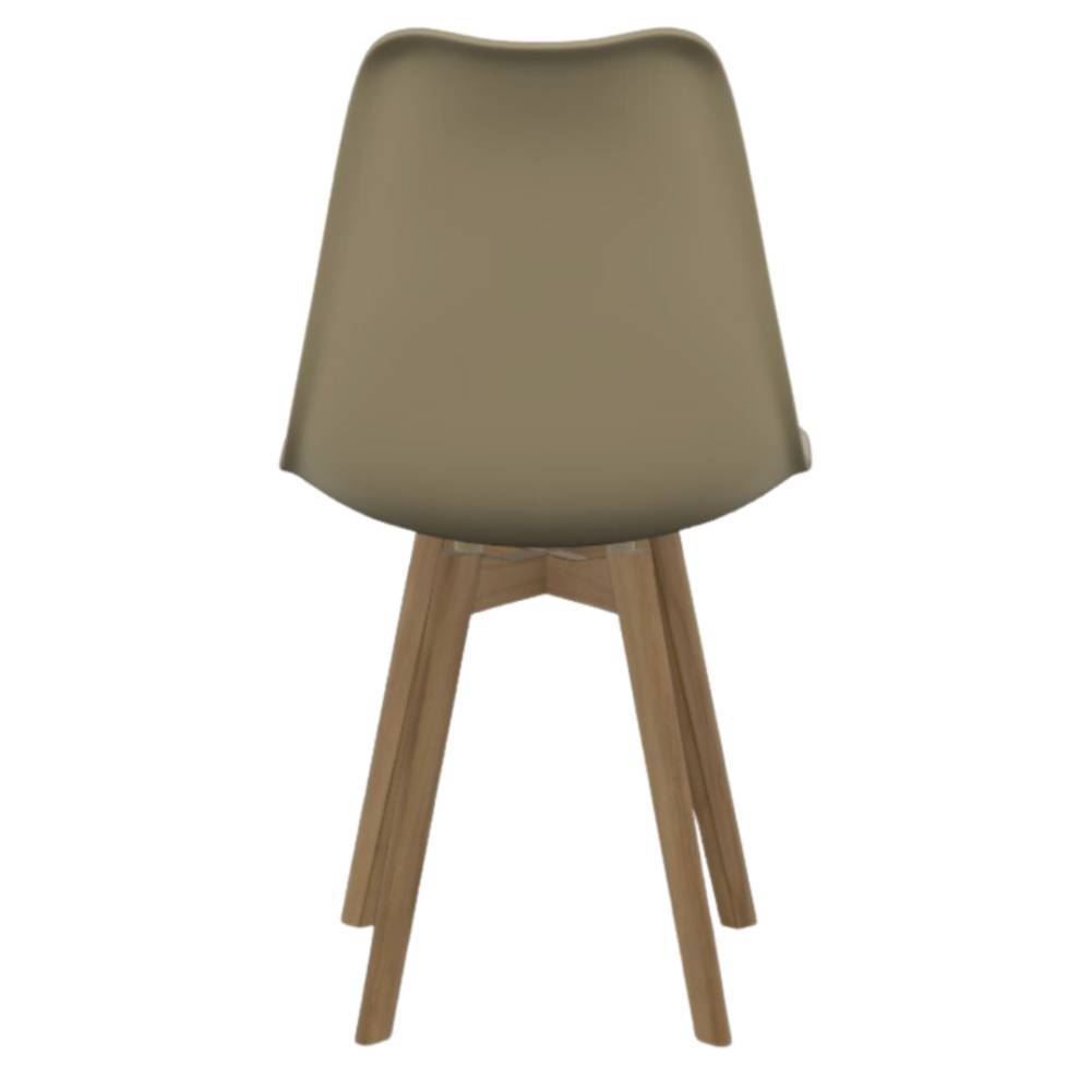 Cadeira 84 Cm Saarinen Havan Casa - Nude