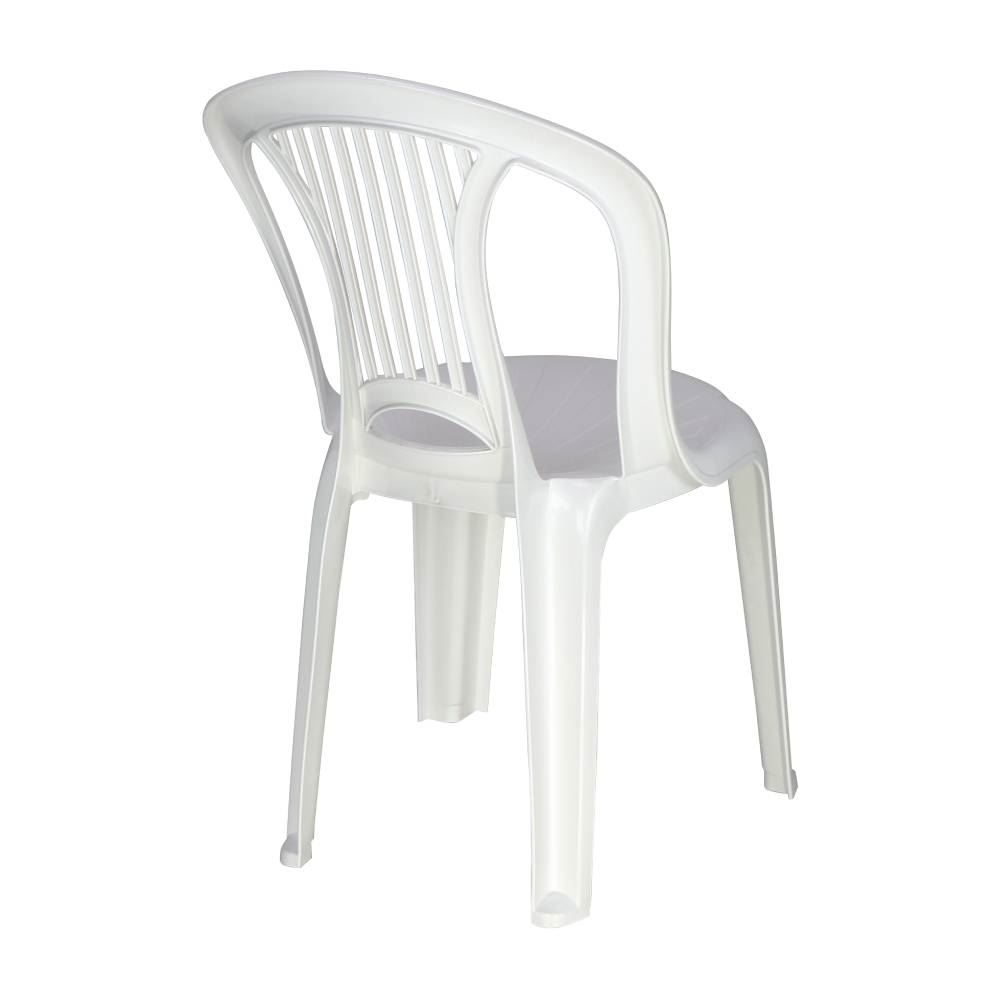 Cadeira De Plástico Empilhável Bistrô Boa Viagem Tramontina - Branco