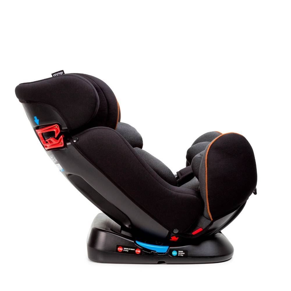 Cadeira Para Auto Reclinável Legacy 0 A 36Kg Voyage - Preto E Cinza