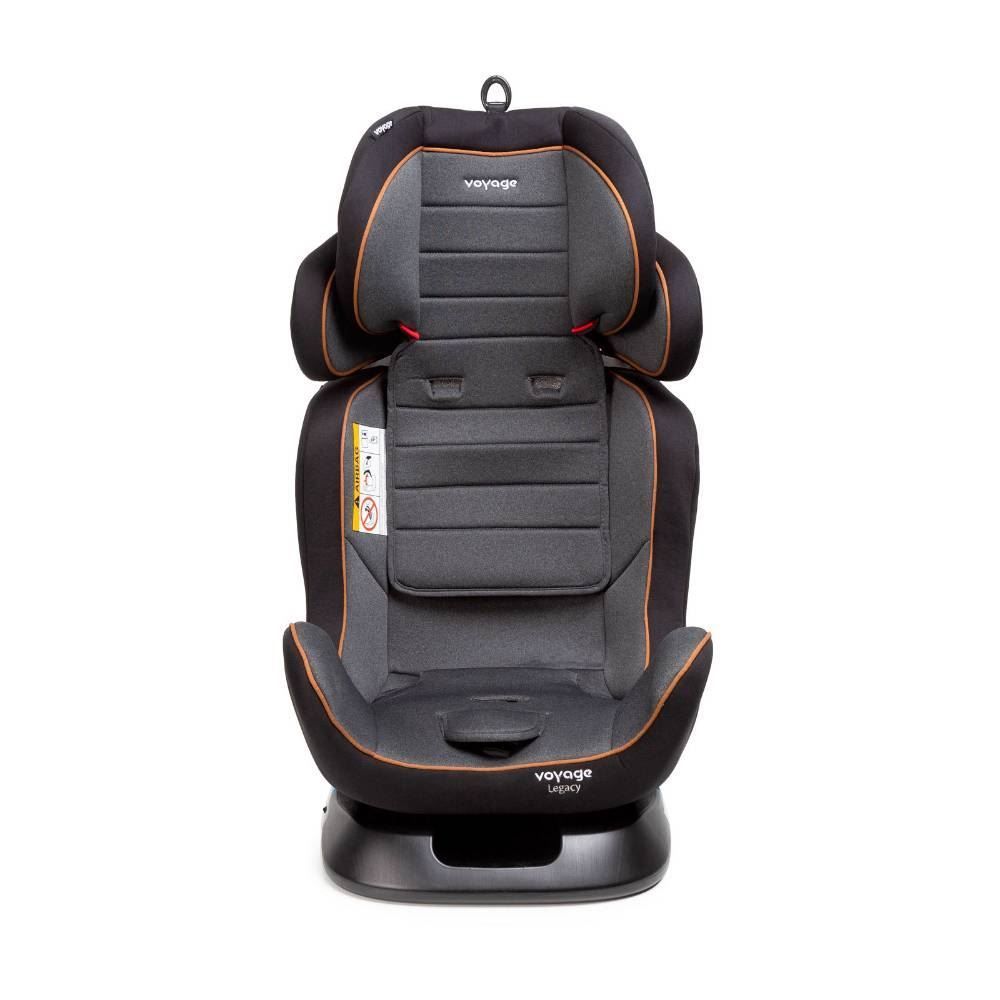 Cadeira Para Auto Reclinável Legacy 0 A 36Kg Voyage - Preto E Cinza
