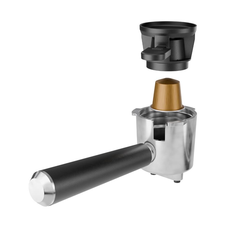 Cafeteira Espresso Digital WAP compatível com Café em Pó e Cápsula