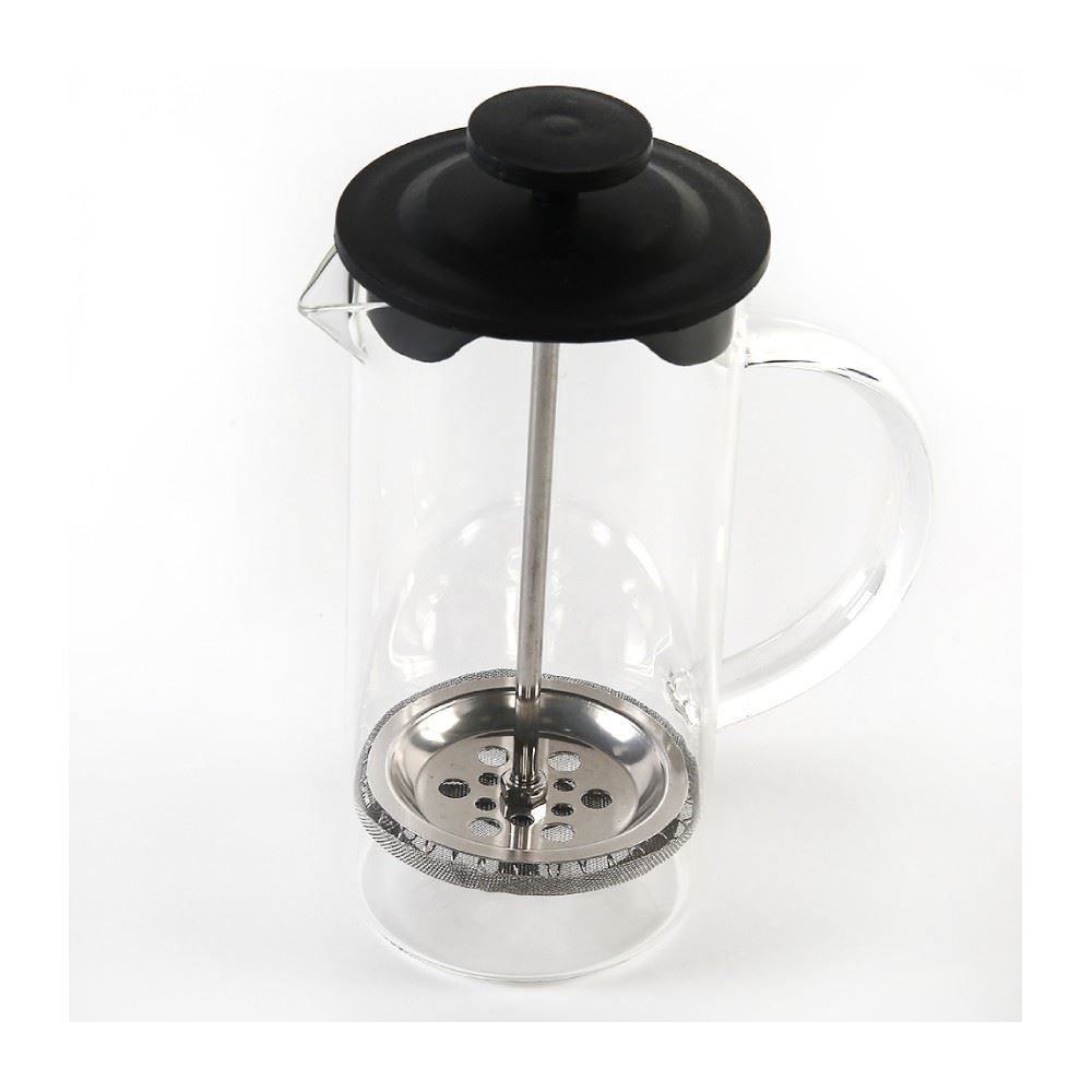 Cafeteira Prensa Francesa Lyor 400Ml - Preto e Transparente 