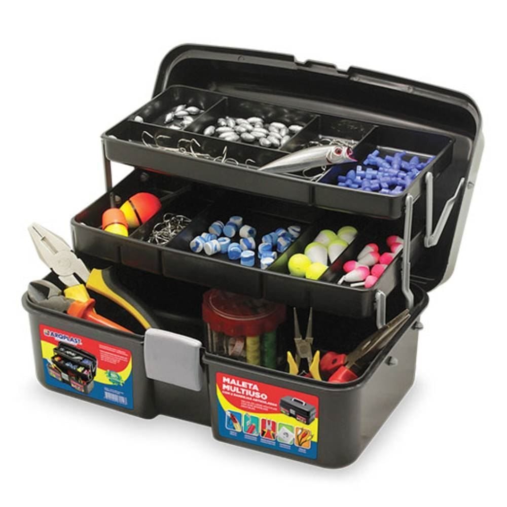 Caixa De Ferramentas Multiuso Arqplast - Preto