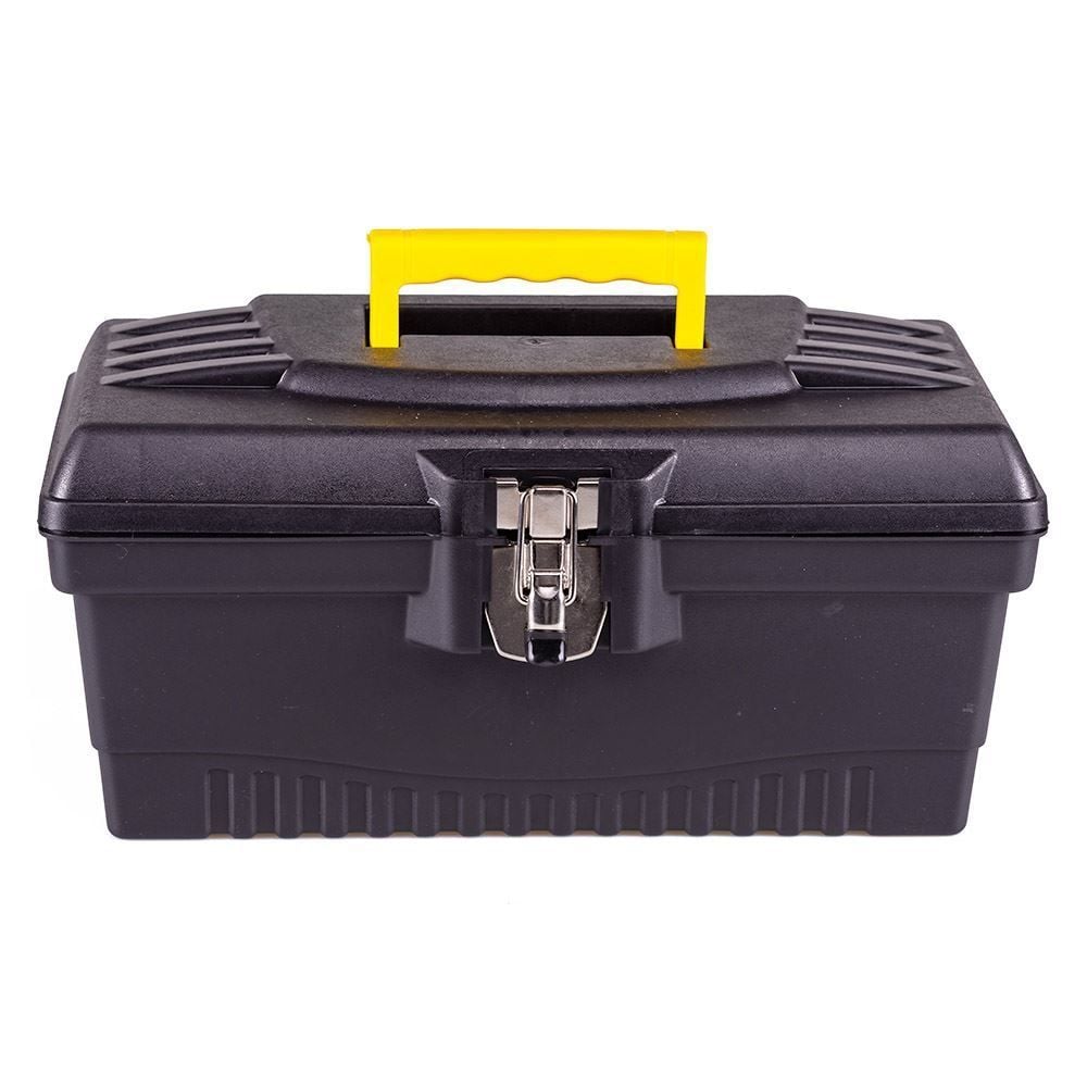 Caixa de Ferramentas Plástica CF-41 São Bernardo - Preto