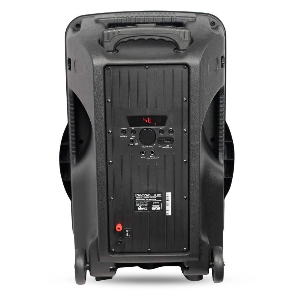 Caixa De Som Acústica Polyvox 700W Bluetooth Xc715t - Bivolt