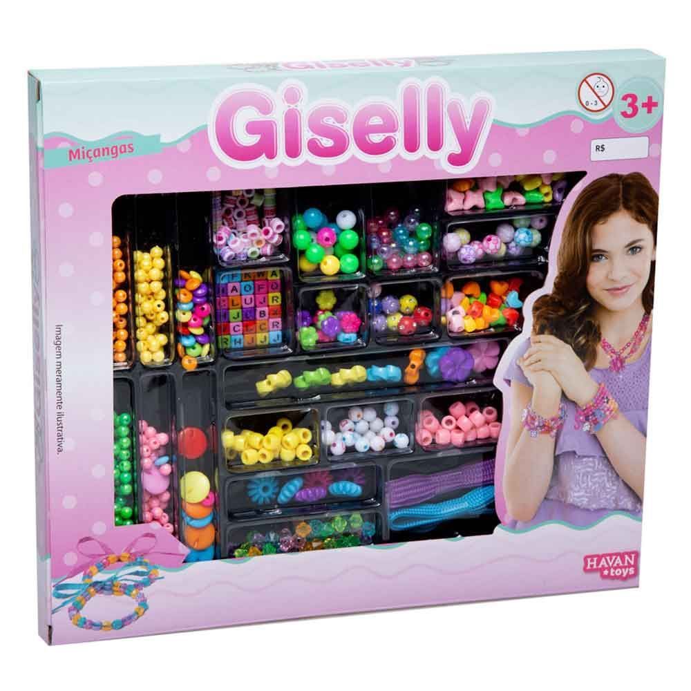 Caixa Média De Miçangas Infantil Havan Toys - HMA954