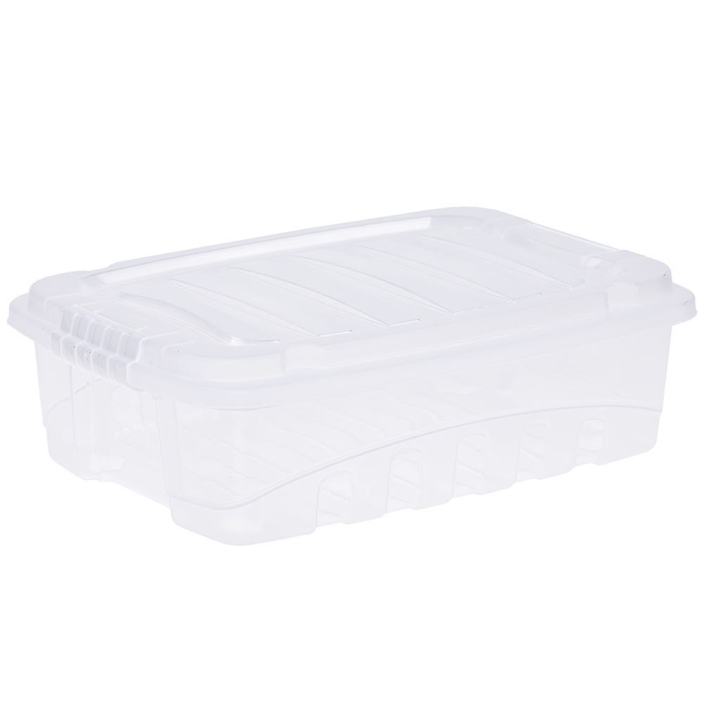 Caixa Organizadora 9,3 Litros Plasutil - Transparente