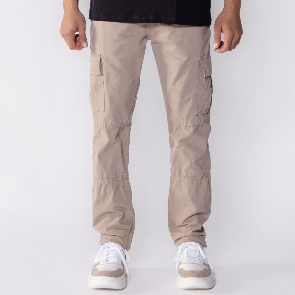 Calça Cargo Masculina De Sarja Marc Alain