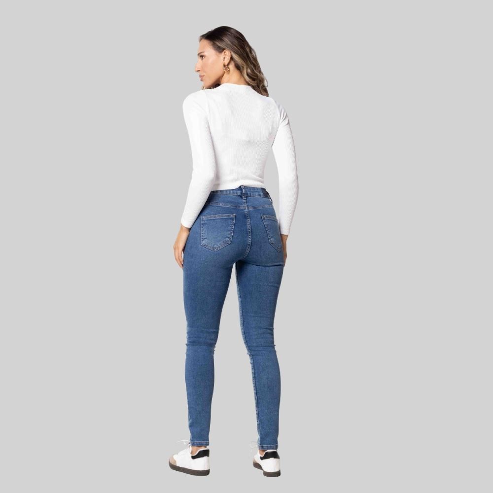 Calça Feminina Skinny Jeans Patricia Foster