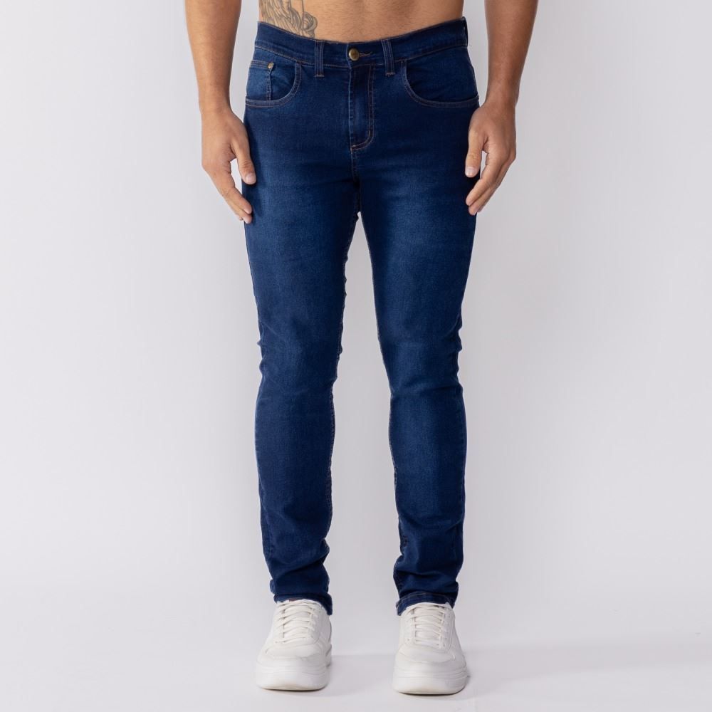 Calça Jeans Masculina Slim Básico Marc Alain