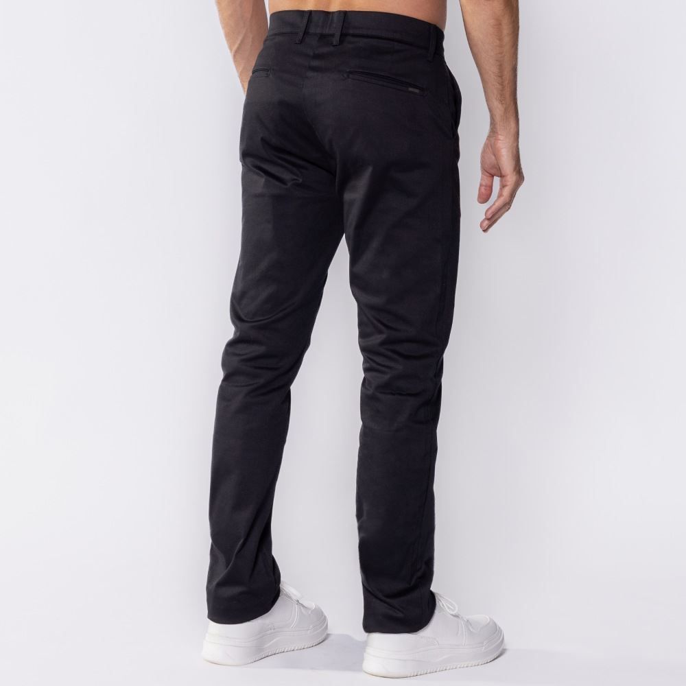 Calça Masculina Alfaiataria De Sarja Marc Alain