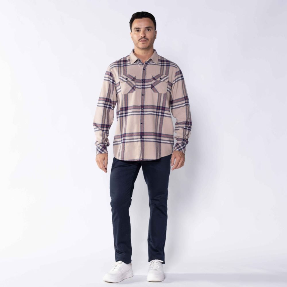 Calça Masculina Alfaiataria De Sarja Marc Alain