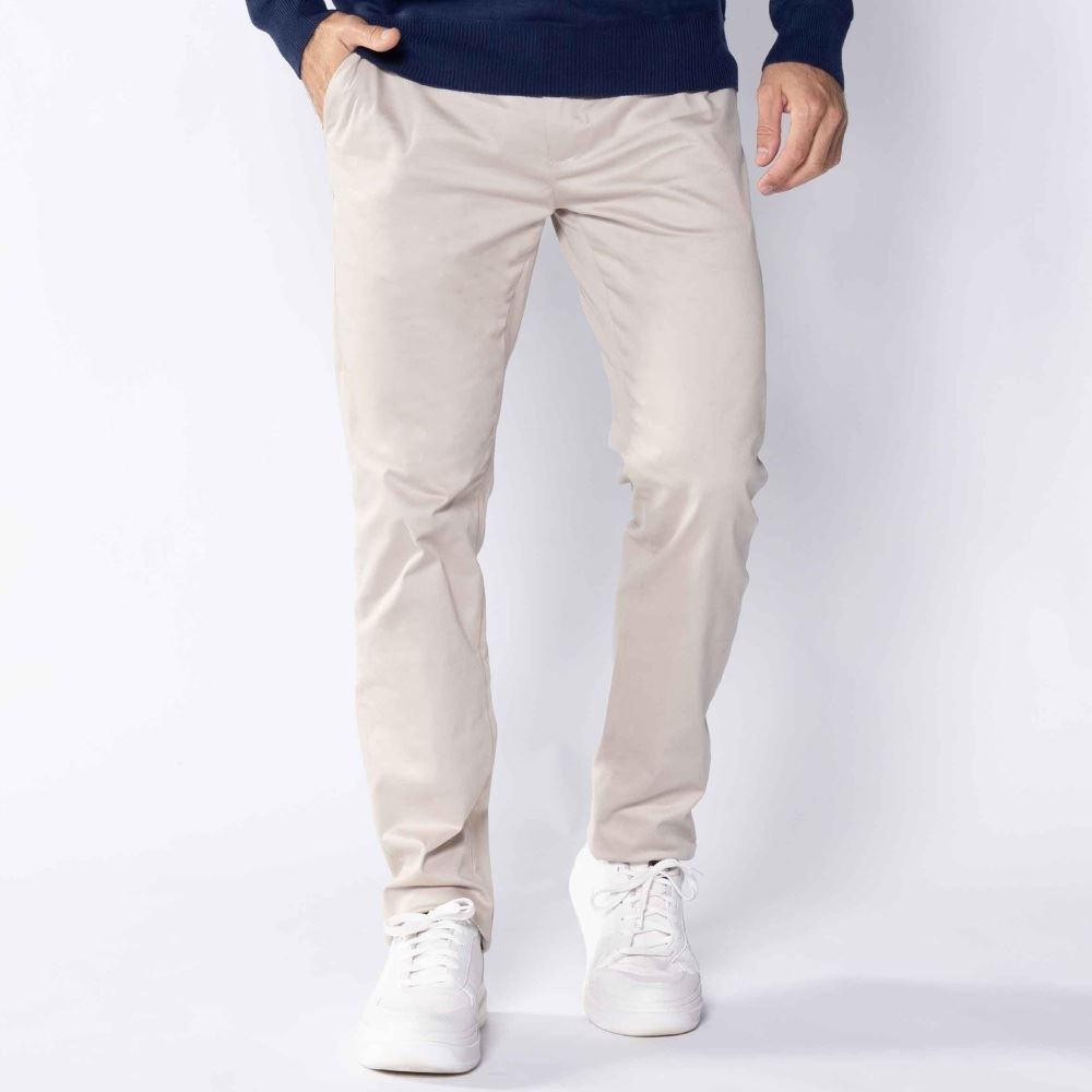 Calça Masculina Alfaiataria De Sarja Marc Alain