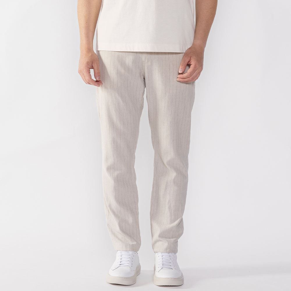 Calça Masculina Alfaiataria Risca De Giz Thing