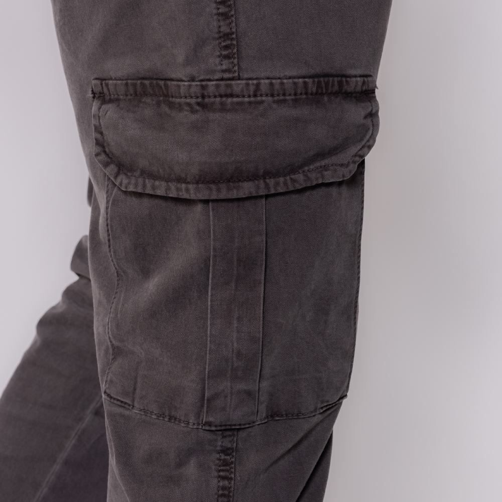 Calça Masculina De Sarja Cargo Slim Thing