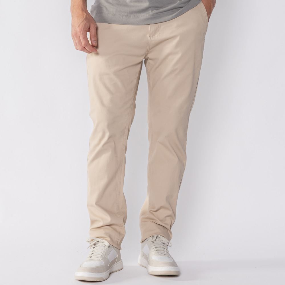 Calça Masculina Slim De Sarja Crocker