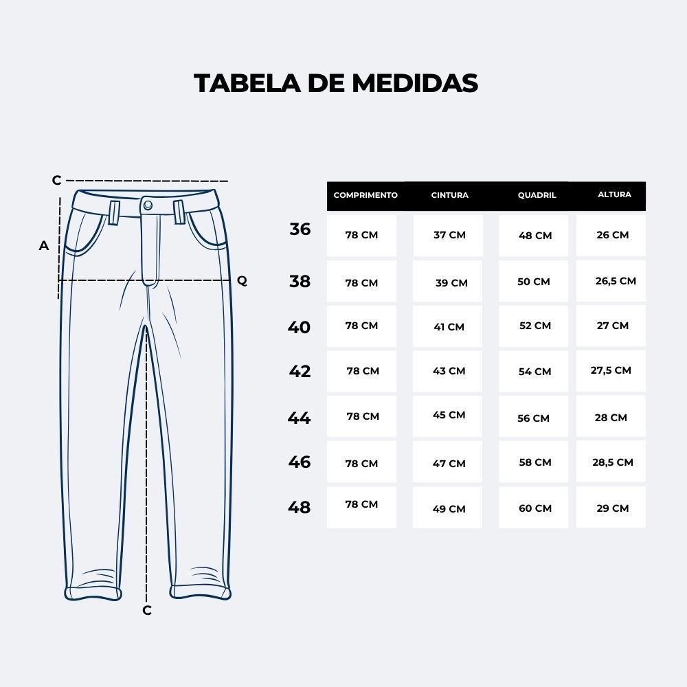 Calça Masculina Slim De Sarja Marc Alain