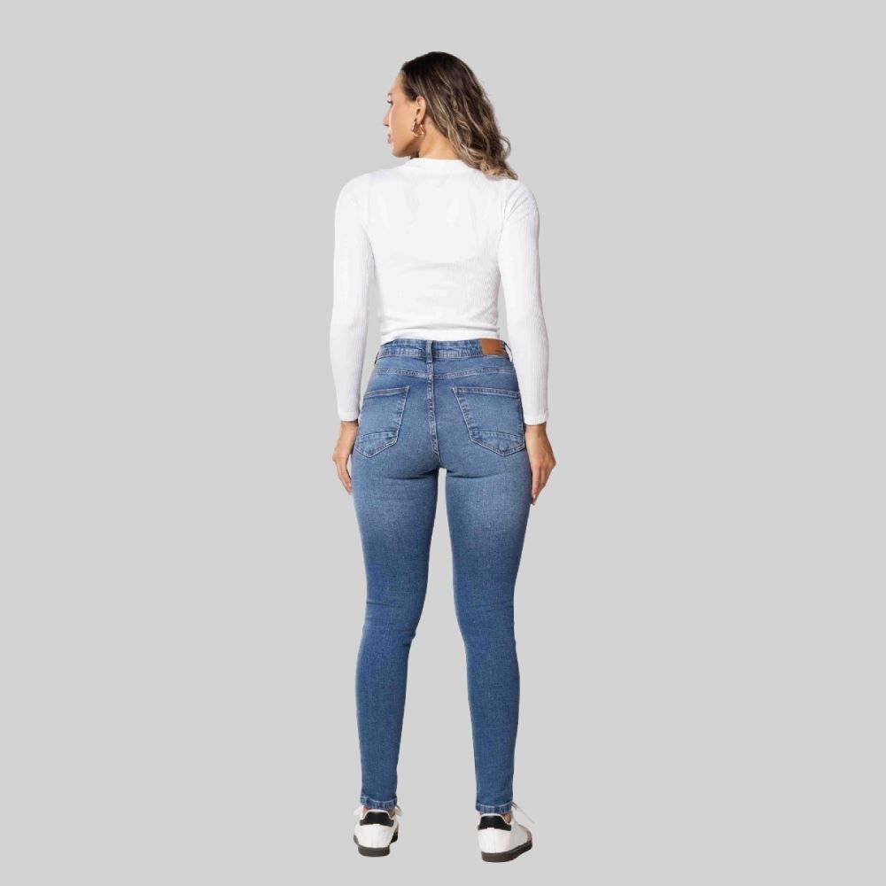 Calça Feminina Skinny Jeans Patricia Foster 