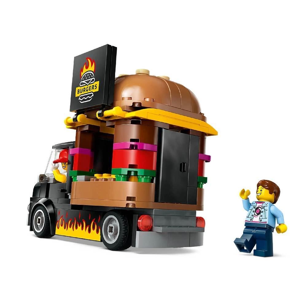 Caminhão De Hambúrgueres City Lego - 60404