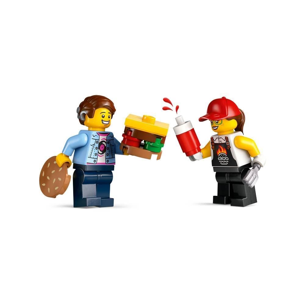 Caminhão De Hambúrgueres City Lego - 60404