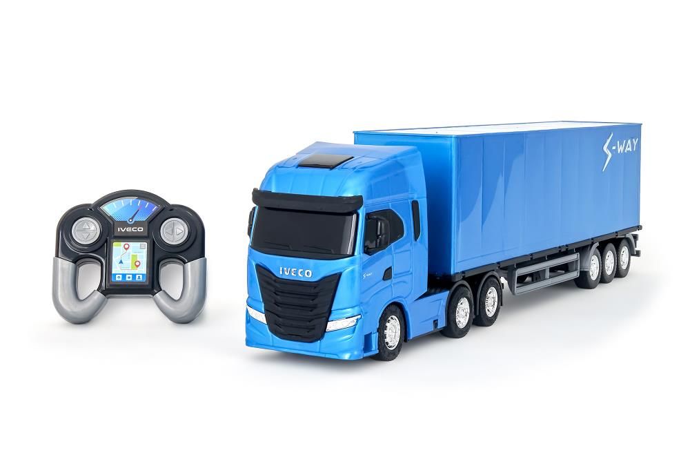  Caminhão  Iveco Controle Remoto Baú S-Way - Usual Brinquedos