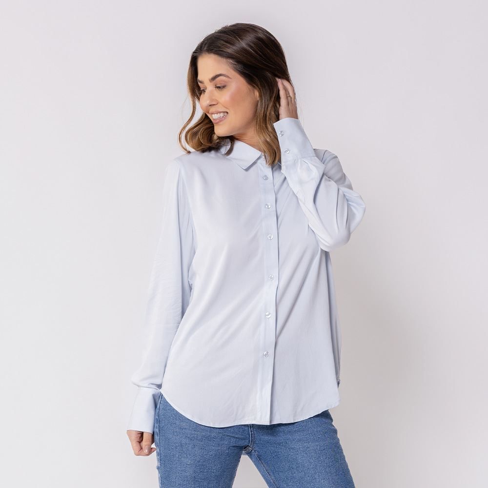 Camisa Feminina Manga Longa Patricia Foster