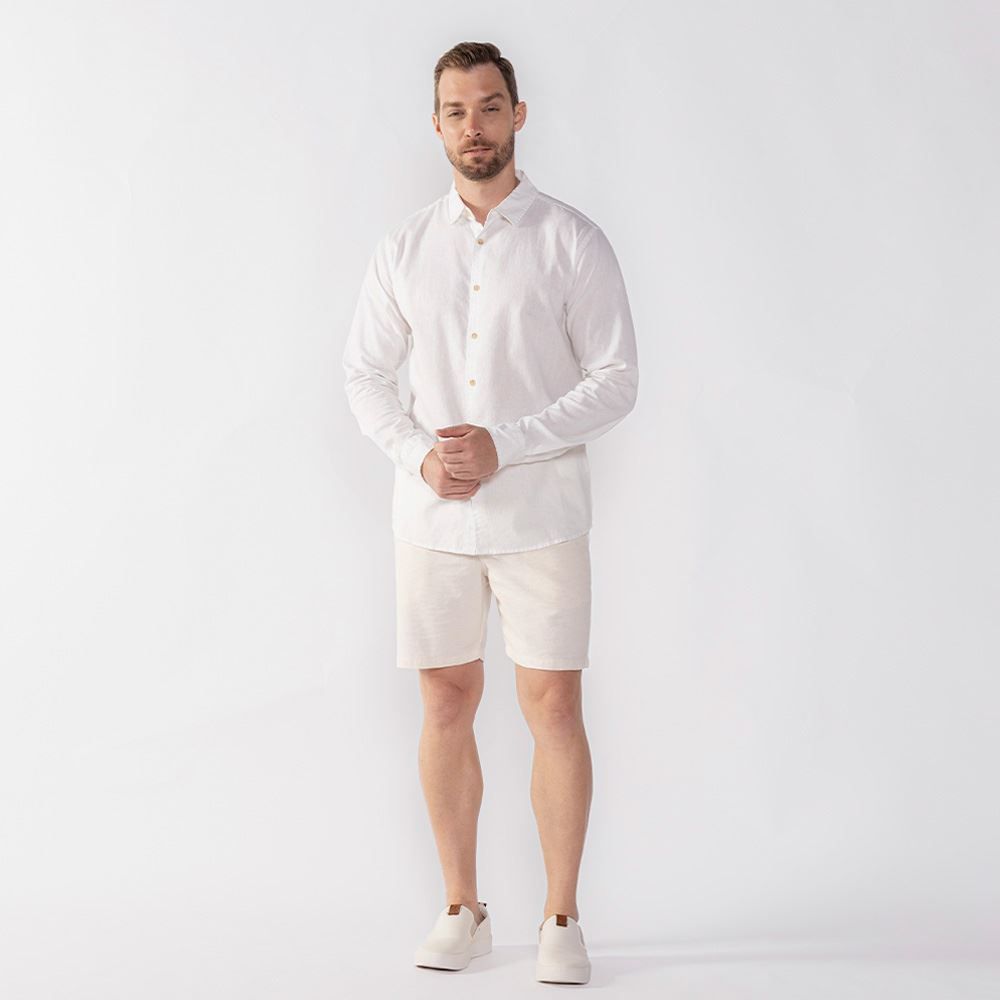 Camisa Masculina De Linho Thing