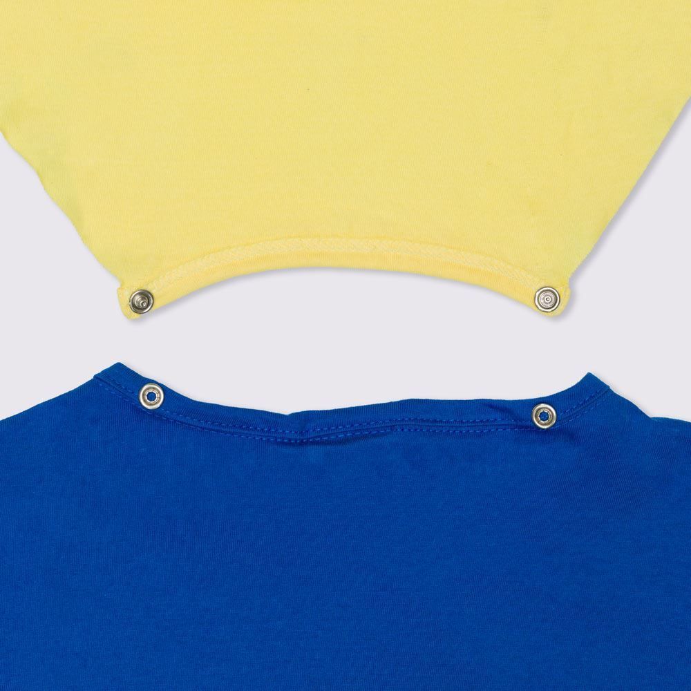 Camiseta 1 a 3 anos Herói com Capa Yoyo Kids