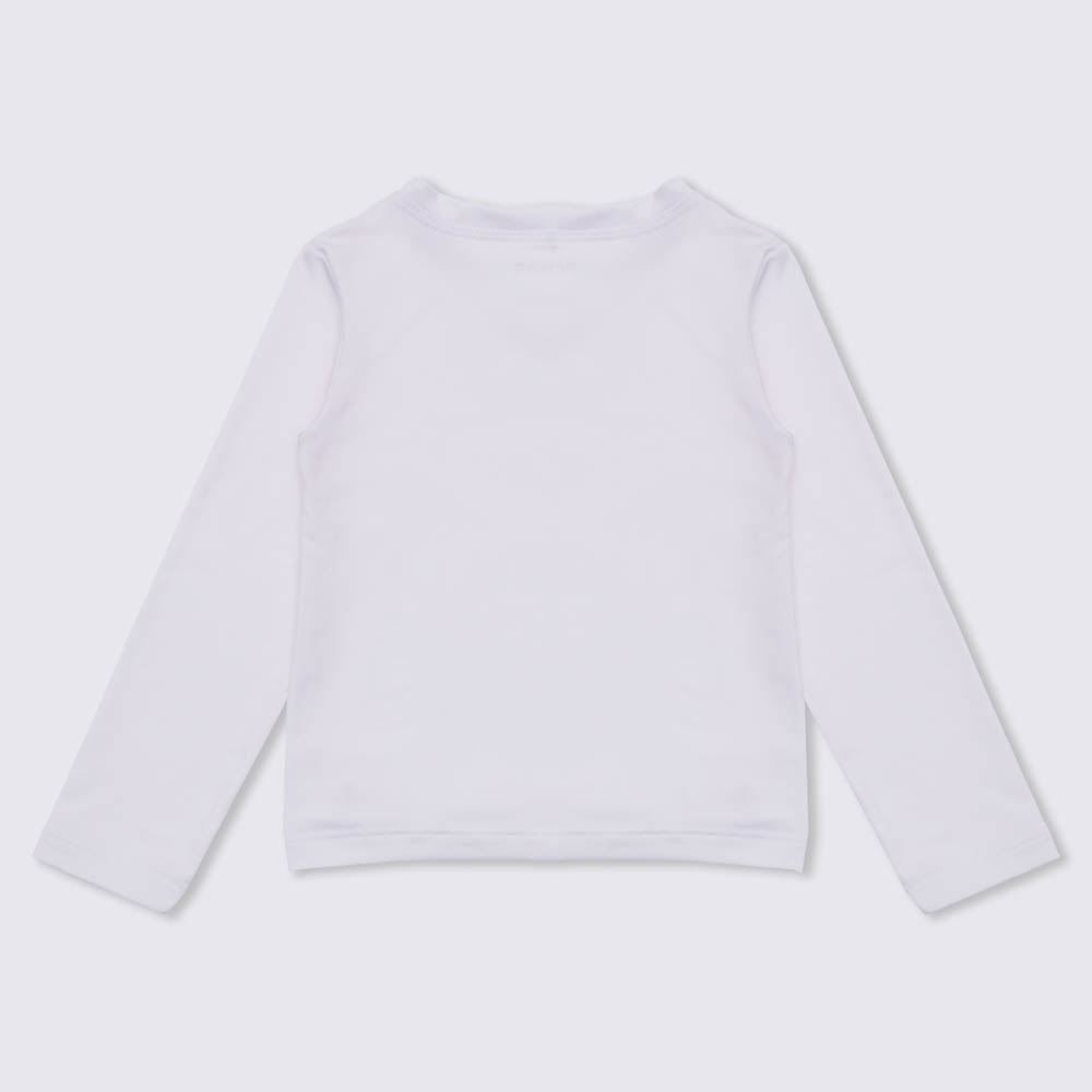 Camiseta 1 a 3 anos Térmica Gola Redonda Fakini