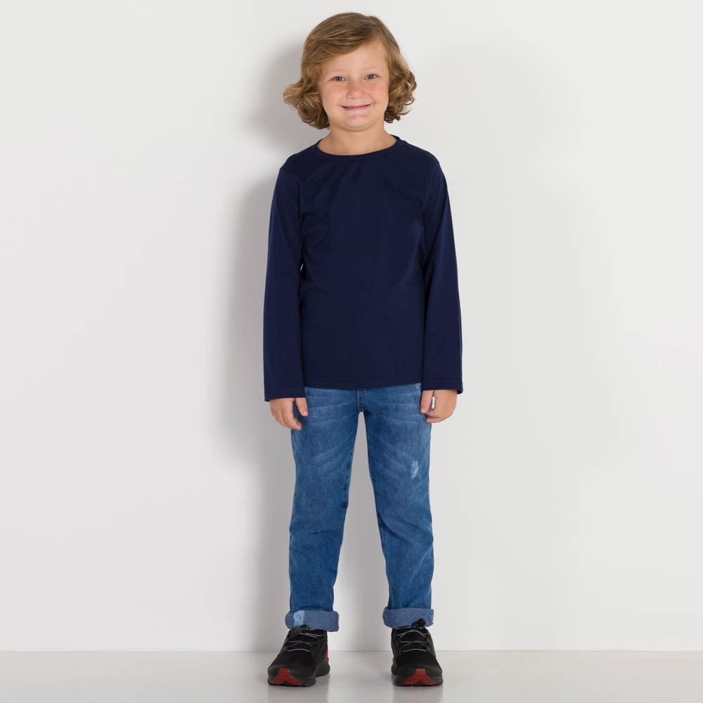 Camiseta 4 a 10 anos Básica Hot Dog