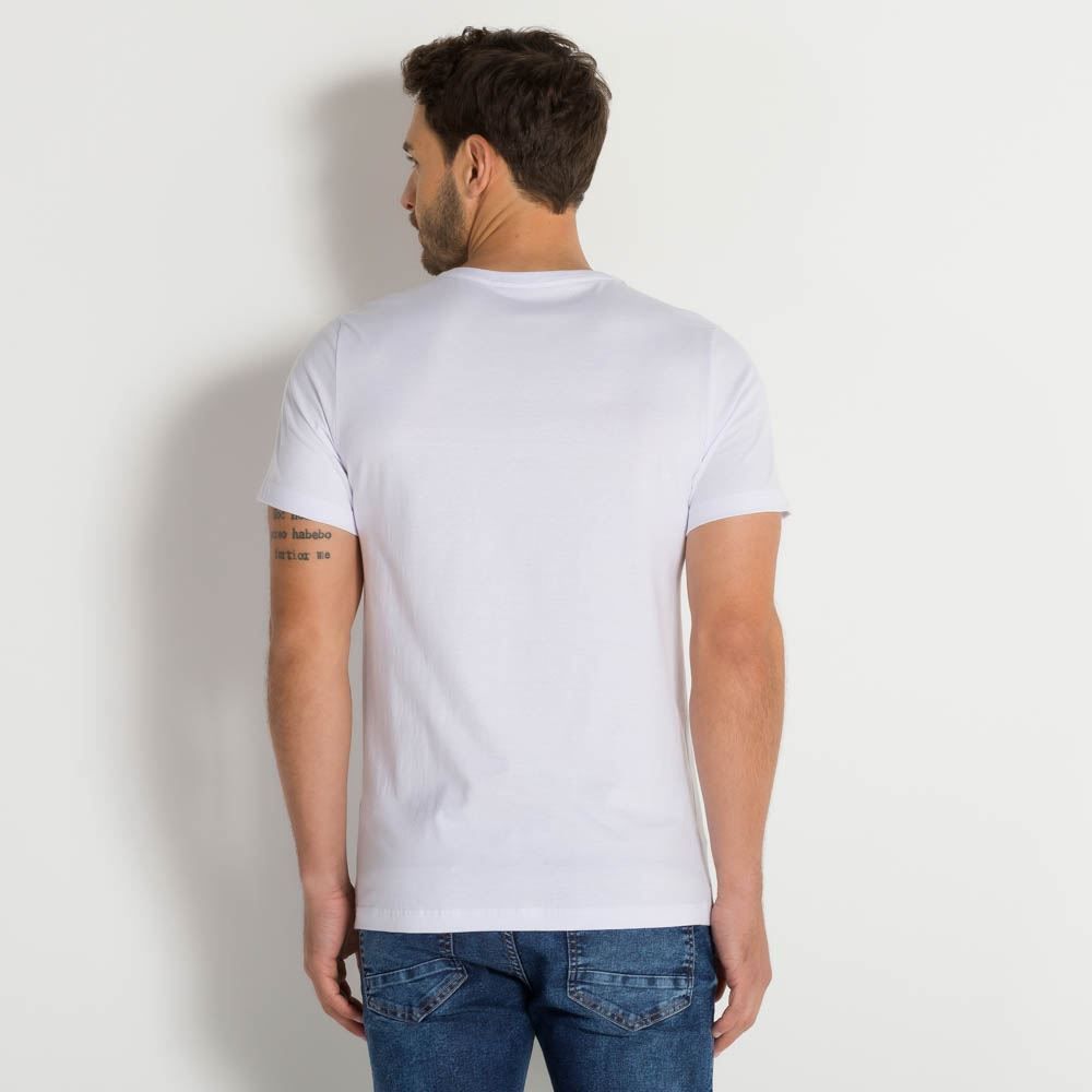 Camiseta Básica Manga Curta Marc Alain
