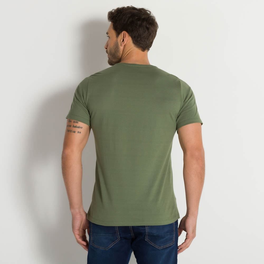 Camiseta Básica Manga Curta Marc Alain