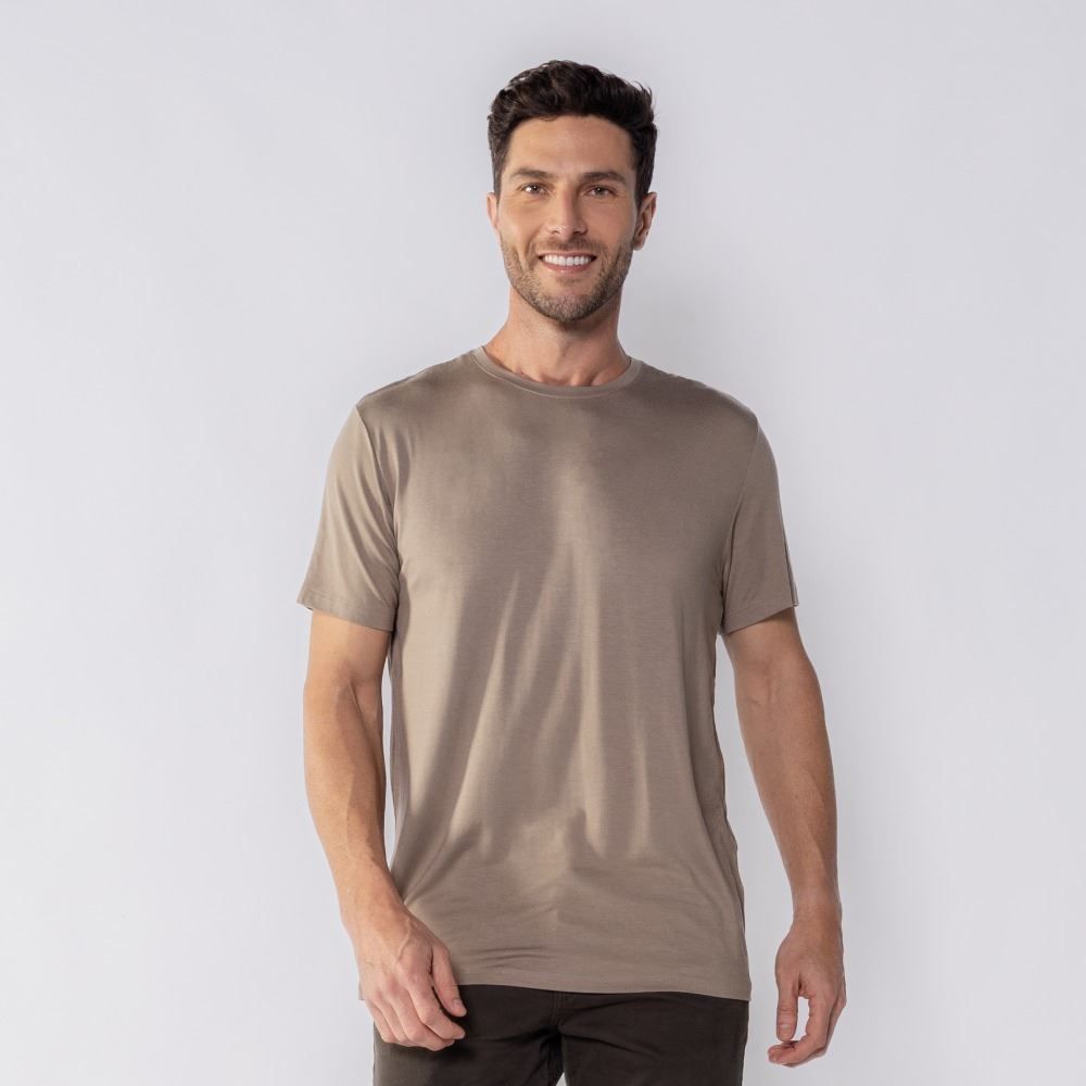 Camiseta Básica Masculina Viscoflex Marc Alain