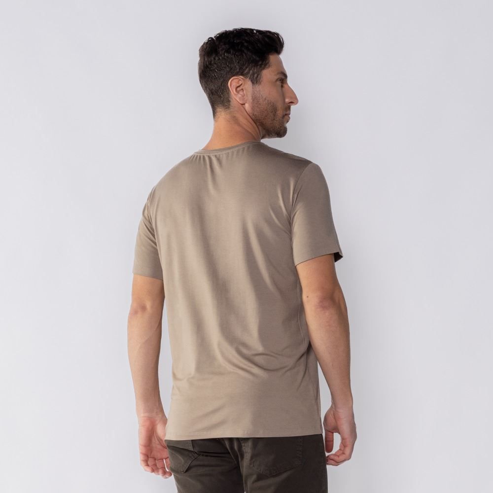 Camiseta Básica Masculina Viscoflex Marc Alain
