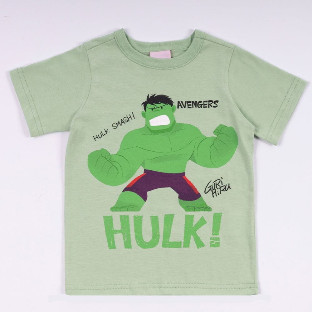 Camiseta Hulk Infantil 1 a 3 Anos Marvel