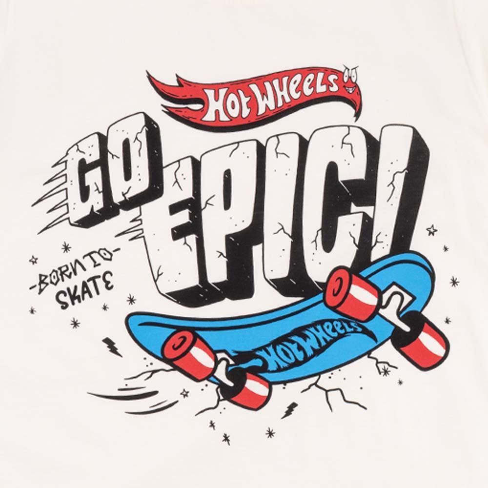 Camiseta Hot Wheels Infantil 4 a 10 Anos Mattel