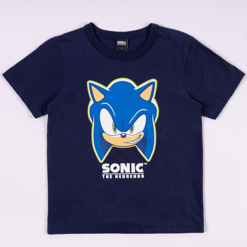 Camiseta Sonic Infantil 4 a 10 Anos Sega