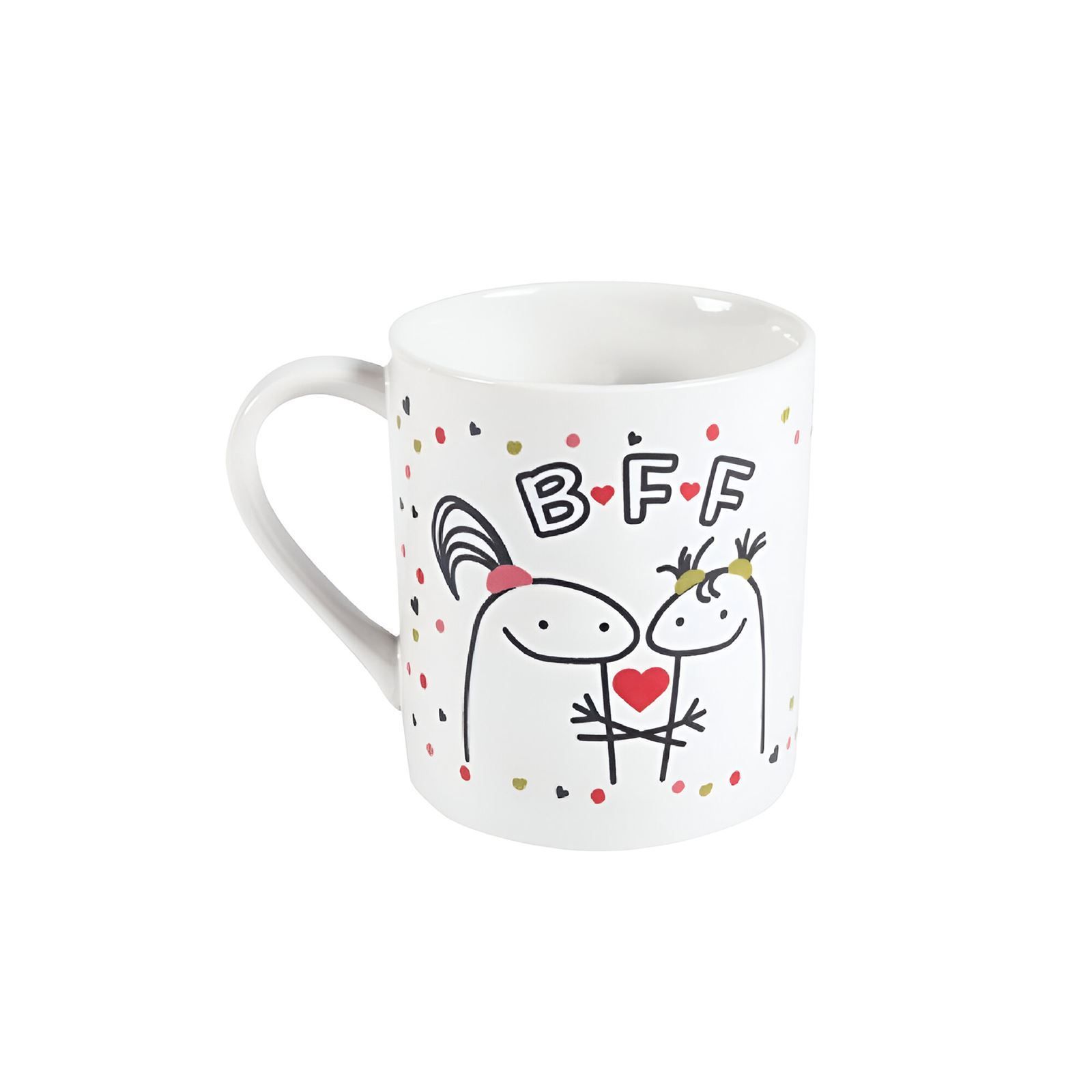 Caneca Bento Bff Lv Porcelanas - 300Ml