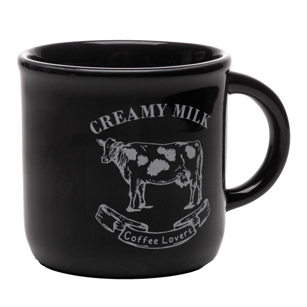 Caneca Creamy Milk 180Ml Lyor - PRETO