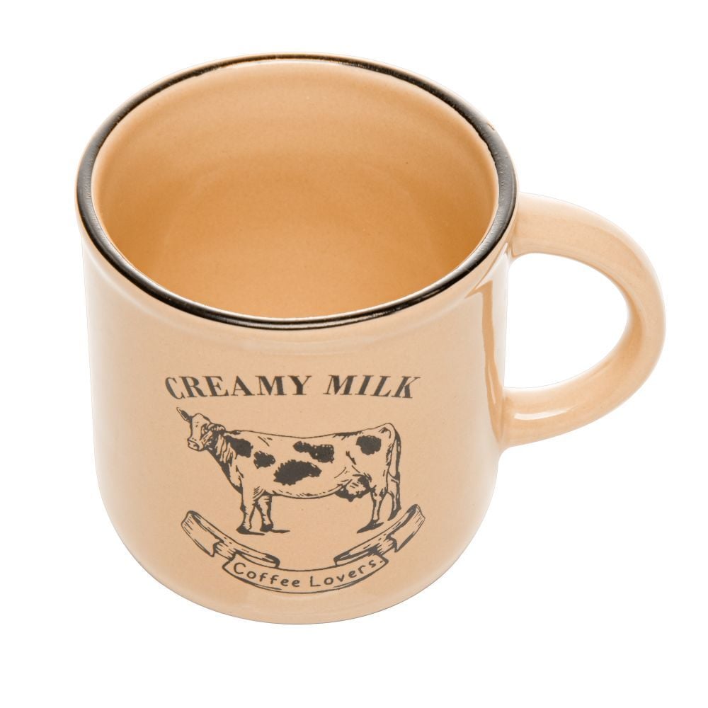Caneca Creamy Milk 180Ml Lyor - BEGE