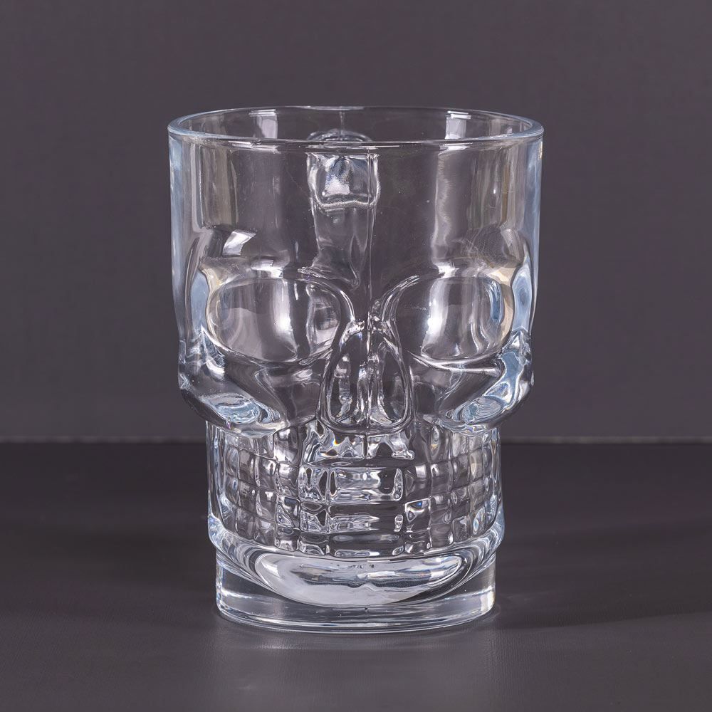 Caneca De Chopp Caveira 515Ml Solecasa - Vidro