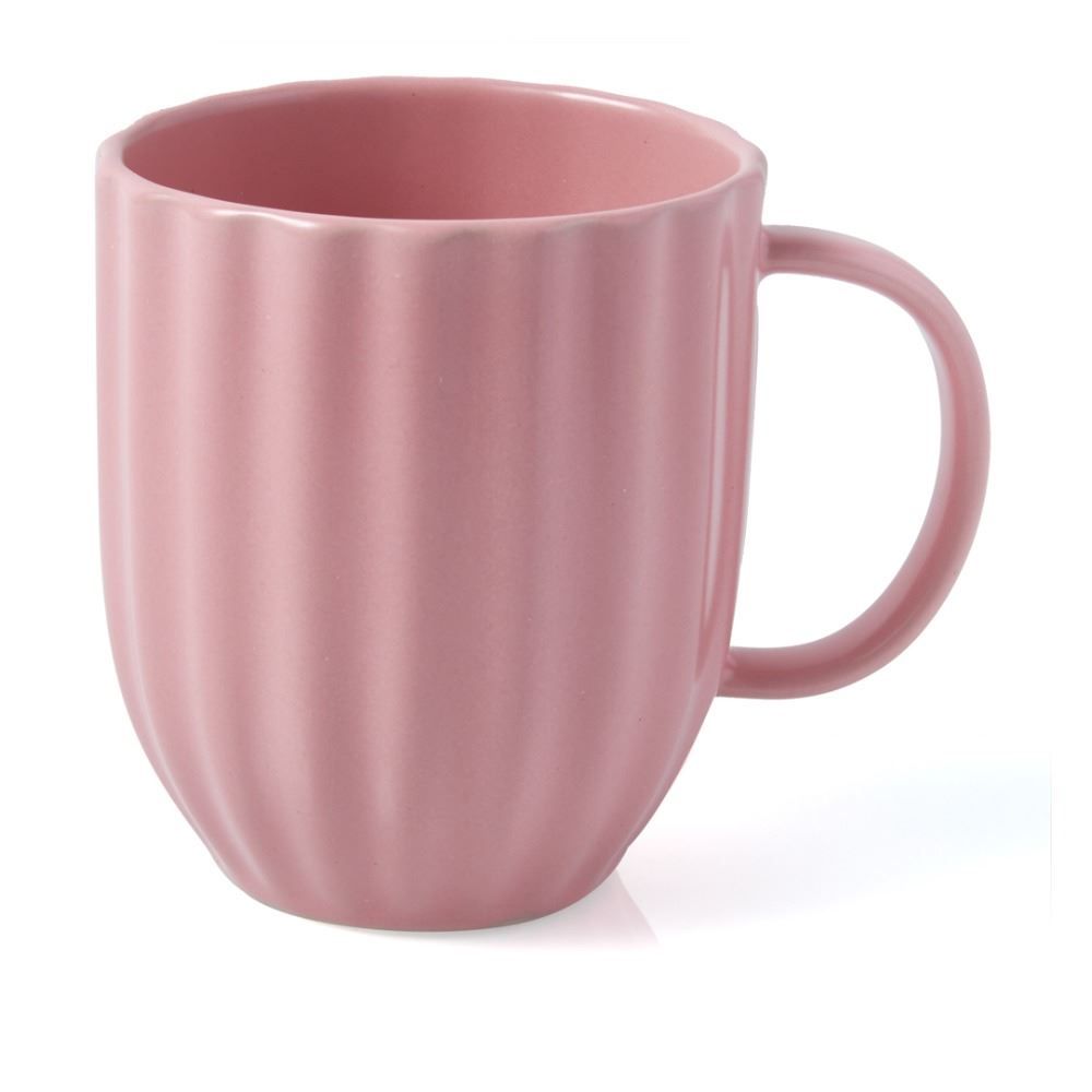 Caneca Em Cerâmica Sarah Rosa Havan Casa - 445ml