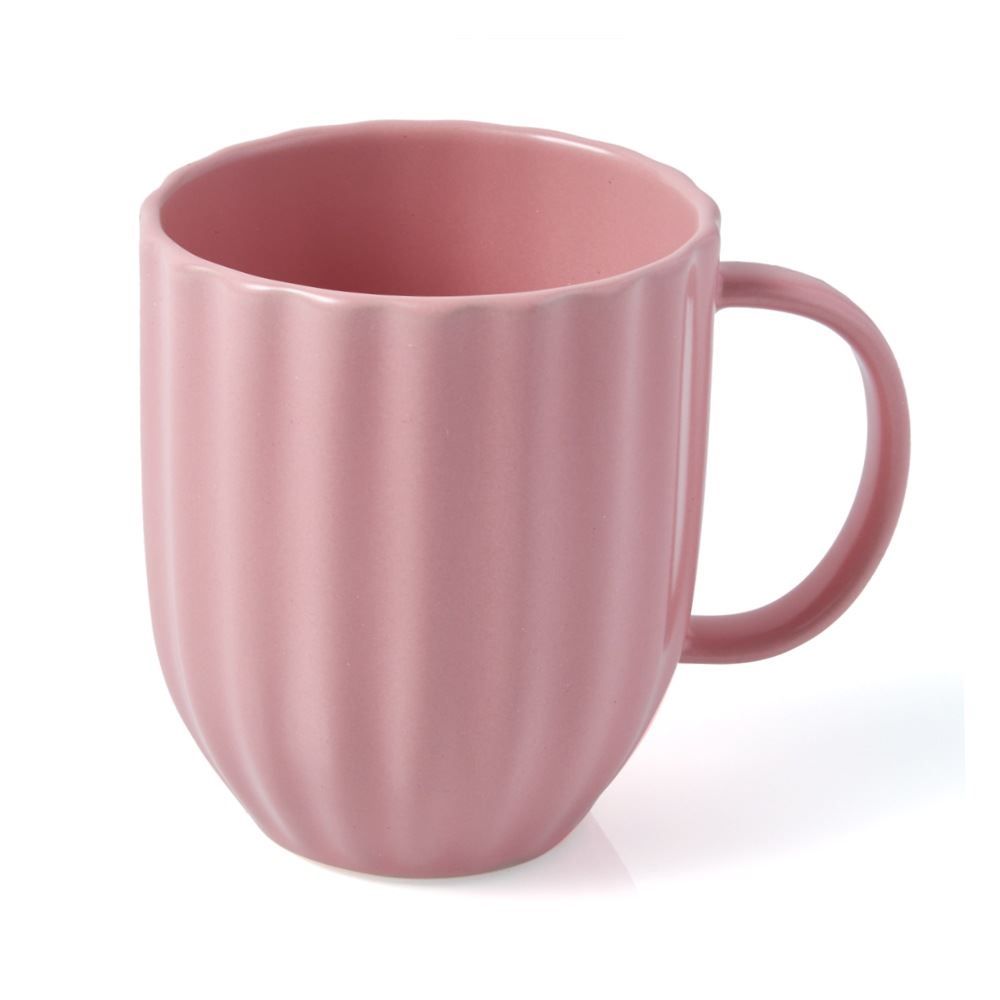 Caneca Em Cerâmica Sarah Rosa Havan Casa - 445ml