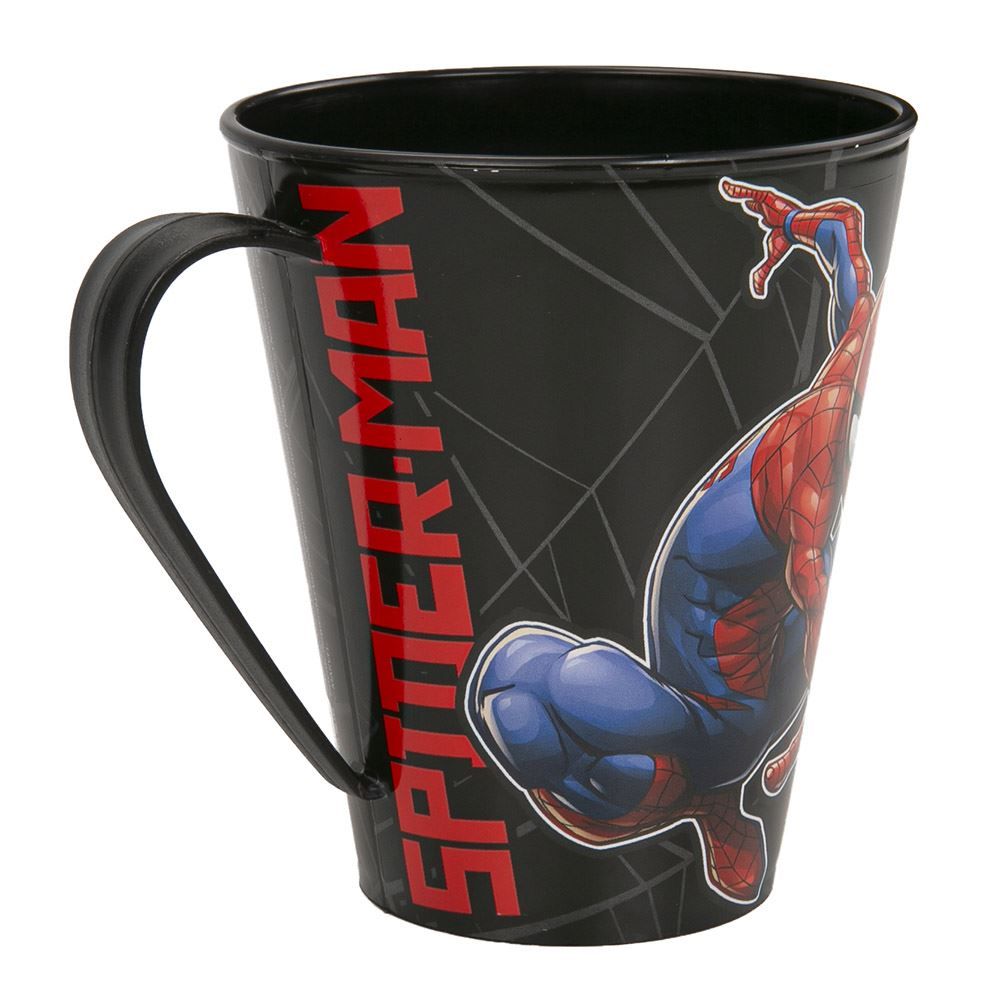 Caneca Homem-Aranha Plasútil 360Ml - Plástico